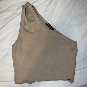 Zara size medium one shoulder top